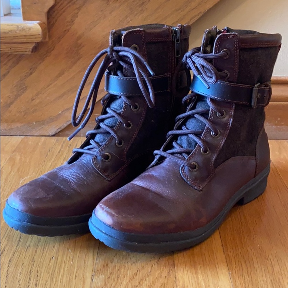 Ugg lace-up boots